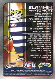 2007 Kraft AFL Action Heroes #NNO Gary Ablett Back